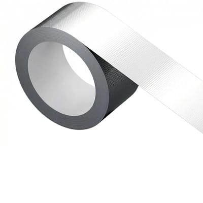 Aluminium Tape - Hittebestendige tape - Isolatie en reparatie - Glasvezel versterkt - 48 mm x 50 m - Zilver