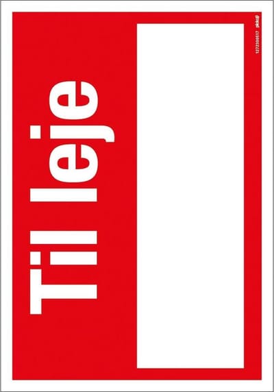 Pickup bord 23x33 cm Combinatie - TIL LEJE