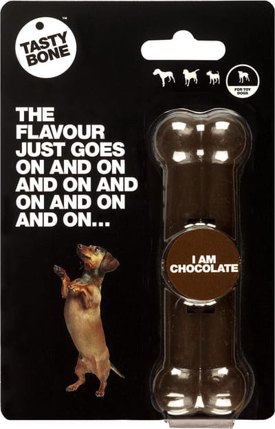 TastyBone - Toy - Chocolate - Hond - Kauwspeelgoed - Vegan - Kluif - Nylabone