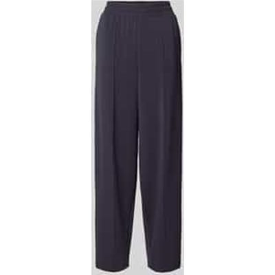 Sweatpants met elastische band en lengtenaden