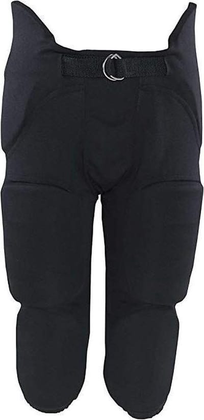 MM - NFL - American Football - Broek Met Geïntegreerde Pads - 7-Pads Model - Zwart - Volwassenen - Large