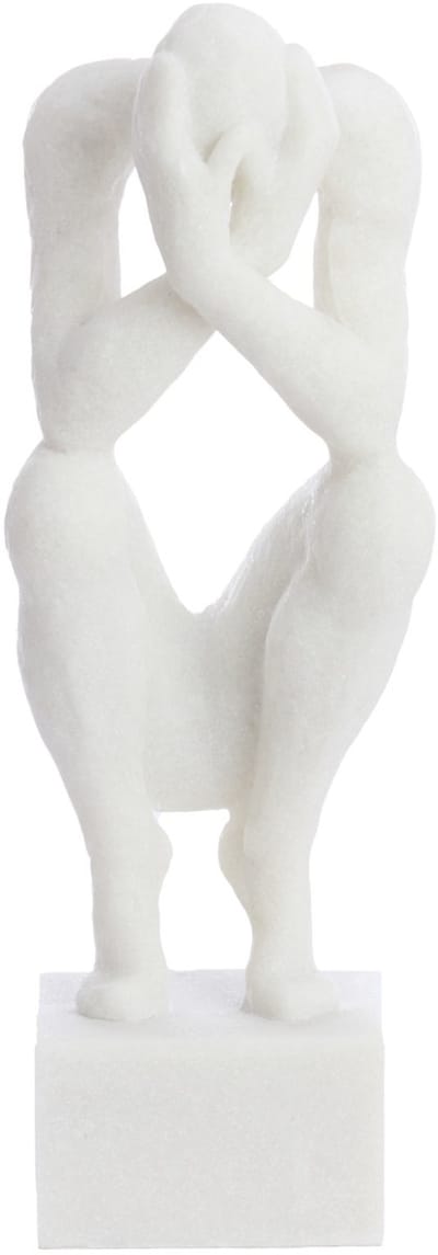 Light & Living ornament LOBSTER van kunststof licht koraal – 25x14x56,5 cm