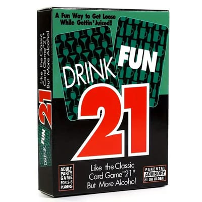 FA-VE Drink Fun 21 – Drankspelletjes Volwassenen – Drankspel Kaarten – Party Drank Spelletjes – Kaartspel voor Feestjes