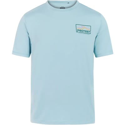 Protest PRTDonald - UV shirt Heren - Surf T-shirt - Korte mouwen - Ronde hals - Normale pasvorm - Blauw