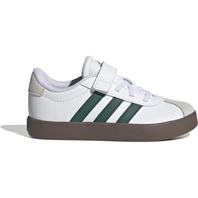 Adidas Vl Court 3.0 Skateboarding Gymnastikskor För Barn Wit EU 30 1/2 Kinderen