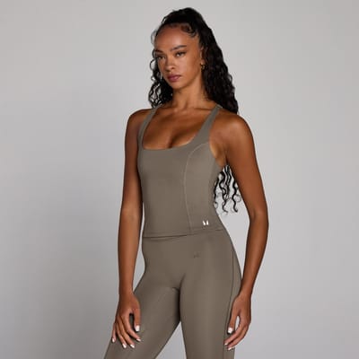 MP Women's Training Racer Back Vest - Espresso - XS