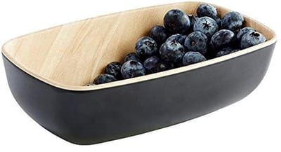 APS Gastronormbak - GN Bak - Melamine - Zwart - 17,6 x 10,8 cm - Vaatwasserbestendig