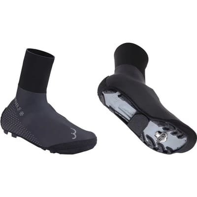 BBB Cycling UltraWear Zipperless Fiets Overschoenen Waterdicht - Overschoenen Wielrennen en Mountainbike - Thermo - Zwart - Maat 37/38 - BWS-25