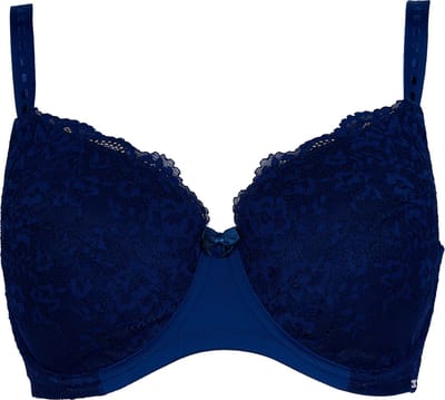 After Eden D-cup & up Padded hidden wire bra in recycled fabric Dames Beha - Dark Blue - Maat 80F