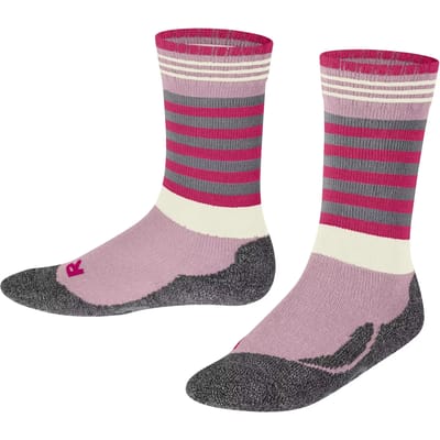 FALKE Active Frog dik ademend wol functioneel materiaal sokken kinderen roze - maat 31-34