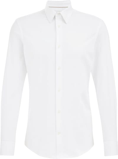 WE Fashion Heren slim fit overhemd