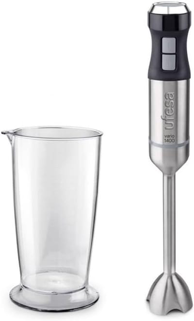 Krachtige Titanium Staafmixer met 20 Snelheden en Turbofunctie