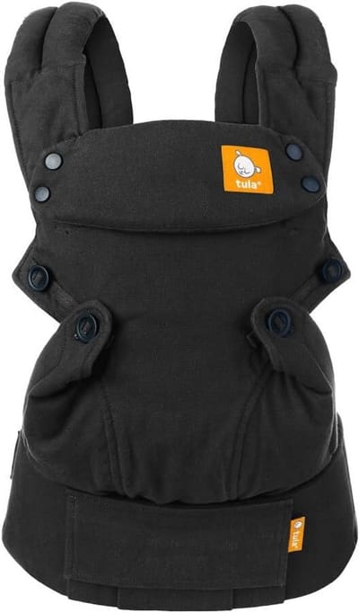 Ergonomische Hennep Babydrager voor Pasgeborenen - 3-in-1 Draagopties, 3,2 tot 20,4 kg