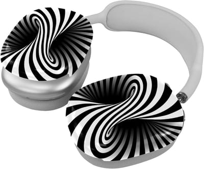 Hoofdtelefoonhoes - Oorschelp Covers - Bescherming Dagelijks - 360 Graden Bescherming - Anti-kras Ontwerp - Zwart Wit Patroon