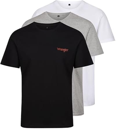Heren T-Shirt Set - 3 Stuks Korte Mouwen in Essentiële Kleuren