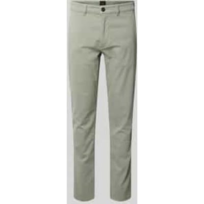 slim fit chino van katoenmix