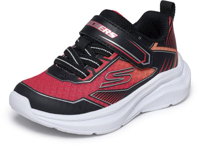 Skechers Kinder Microspec Velocity Grid-Drift Sneaker 404127L BKRD