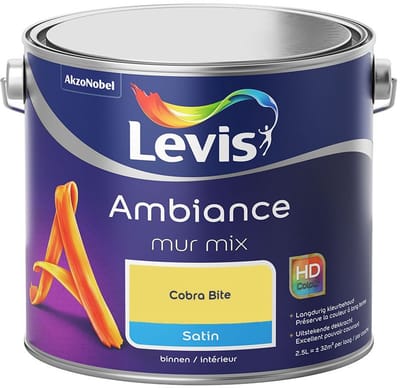 Levis - Ambiance Mur Satin Mix - Cobra Bite - Mengverf - 2,5 L