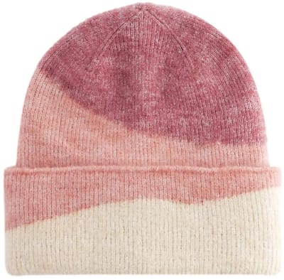 Soft Wave Beanie - Rose Pink/Peach/Vanilla - One Size