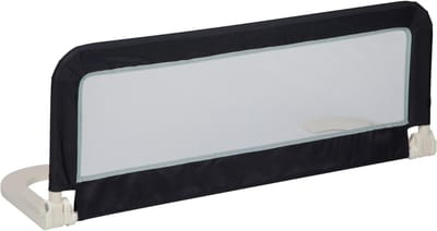 TIM® Bedhekje - Bedrand Kinderen 150 cm – Bedhek – Bedrek - Uitvalbeveiliging Bed - Valbescherming - Bedrail – Bedomrander - Baby – Peuter - Zwart - 37cm x 109cm x 42cm; 2.70 kg