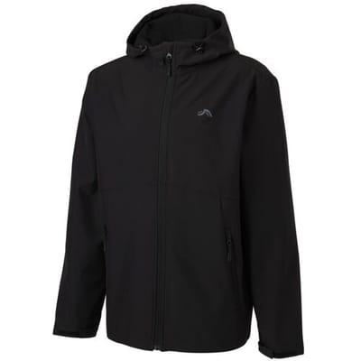 CRIVIT Heren softshell jas (Zwart, S)