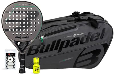 Pack Bullpdel Game Ctr Grey Padelbag Grey Dry Grip