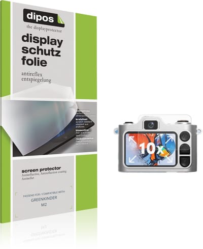 dipos – 4x Matte Beschermfolie geschikt voor GREENKINDER M2 | Krasbestendige & antireflecterende Screenprotector Ultra-Thin