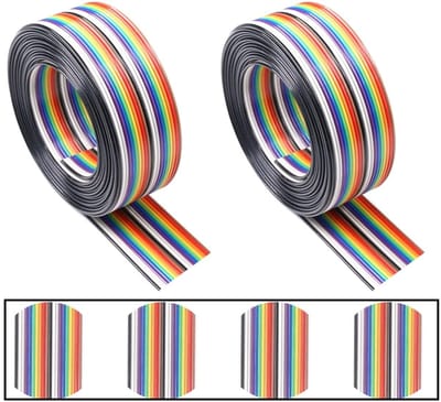 Store_9 - Lintkabel - Regenboogkleur - 20 pins - Plat - IDC-kabel - 3