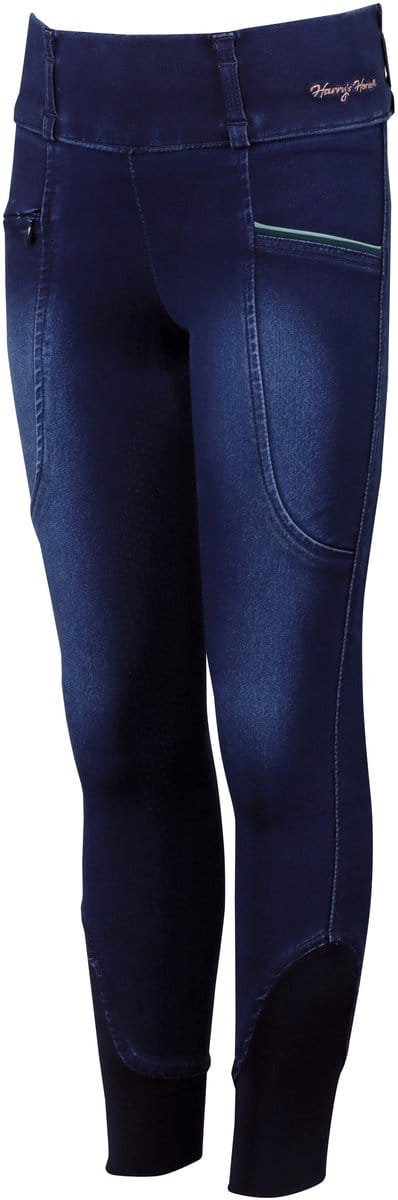 Harry's Horse Rijlegging Harry's Horse Loulou Elodie Full Grip Kids Denim - 140