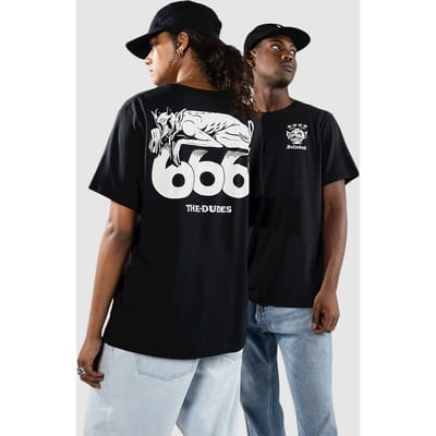 The Dudes All Fucked T-Shirt zwart