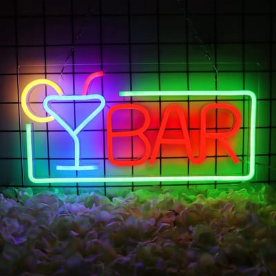 Daity Neonreclame voor bardecoratie - LED-reclame voor slaapkamer - LED-reclame voor kamerdecoratie - prachtig voor woonkamer - taverne - mancave - feest