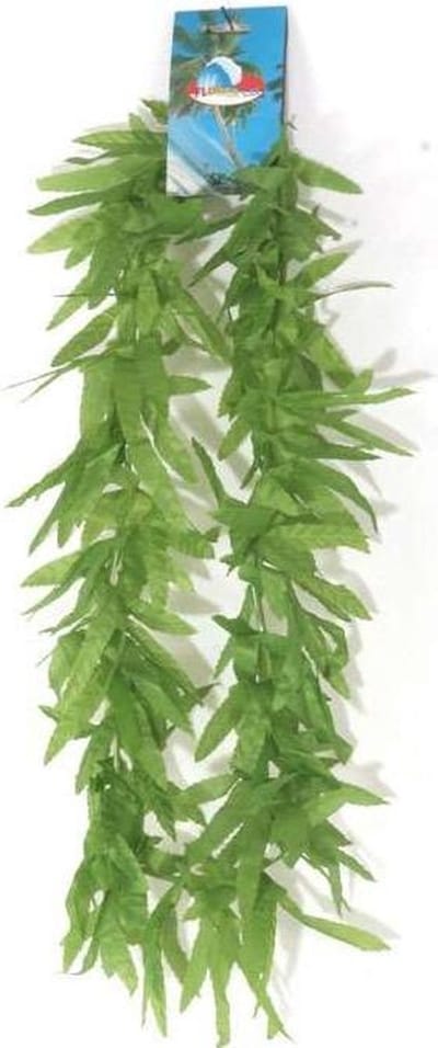 Hawaii krans cannabis | Hawaii halsketting met wietbladeren