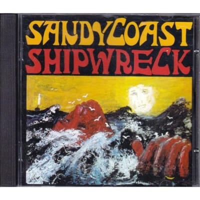 CD SANDY COAST - Shipwreck CDP1023DD Pseudonym 1996 Nederland Pop Gebruikt red