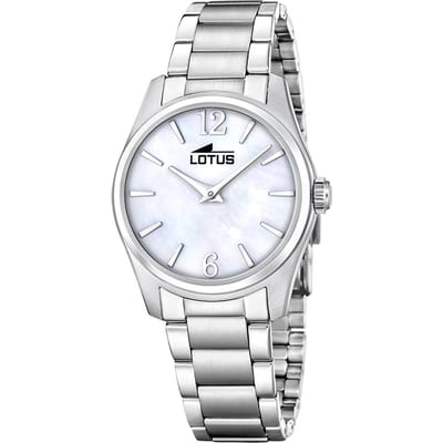 Lotus Casual 19061/1 Acero Clasico Horloge