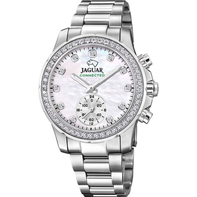Jaguar - J980/1 - Polshorloge - Hybride - Dames - Connected