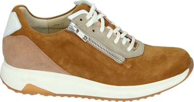Verhulst - 2334 K - Dames veterschoenen - Kleur: Cognac - Maat: 37