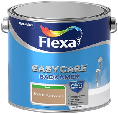 Flexa - Easycare Badkamer - Rich Butterscotch - Mengverf - 2,5 L