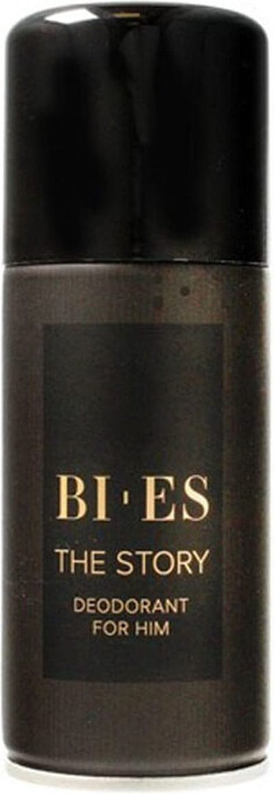 12x Bi-Es The Story Deodorant voor mannen 150ml