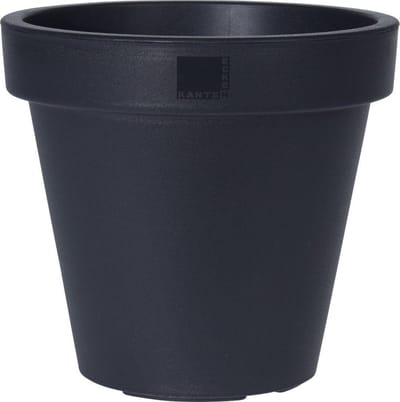 Bloempot rond 20cm antraciet