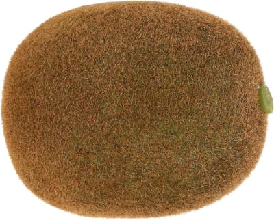 Kunstfruit - kiwi - bruin - 6 cm - realistische decoratie - sier - fruitschaal - namaak fruit - nepfruit