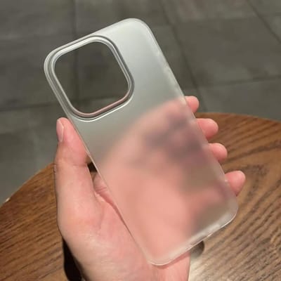 Ultradunne Matte Harde PC Transparante Clear Telefoonhoes voor iPhone 15 14 Plus 13 12 11 Pro Max Schokbestendig Slank Zijdezachte Huid Cover for 15 Pro Max