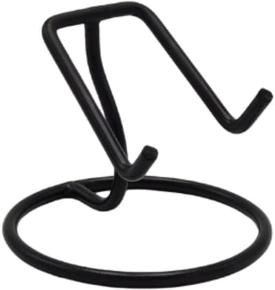 Urnenspecialist® - Urn Standaard - Standaard voor urn - Zwart - 7x7x9cm