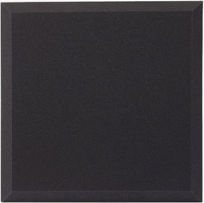 Akoestisch Foam Panel - Geluidsisolatie Tegels - Geluidsverbetering Thuis - Hoge Dichtheid Schuim - 10 Stuks - Zwart