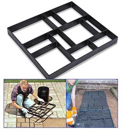 10 Stuks Betonnen Roosters voor Tuin en Terras - Vloertegels en Bestrating DIY