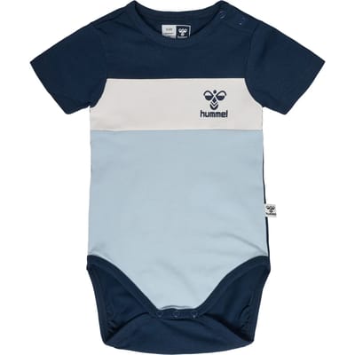 Hummel kinderbody met korte mouwen Hmlazur Block S/S 219861