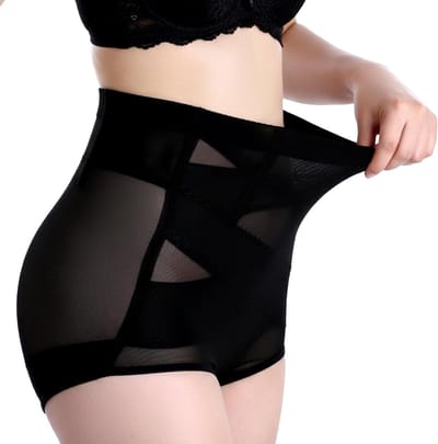 Dames hoge taille buikweg onderbroek, ademende shapewear, comfortabel korsetondergoed voor een slanker figuur