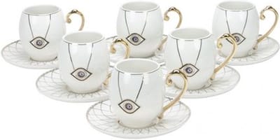 ESPRESSOSET CNR1122 | 12-DELIG WIT - WIT