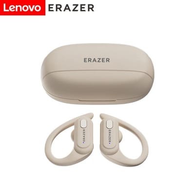 ERAZER XT60PRO Draadloze Oordopjes BT5.3 Ruisonderdrukkende Oorhaak Koptelefoons Waterdicht Sport wit