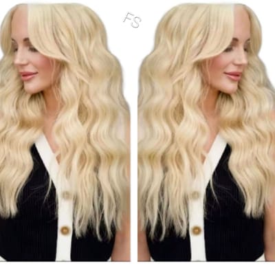Frazimashop- Braziliaanse Remy Pruik - 26 Inch- 65 cm – Echt Mensenhaar – 13x4 Lace Front – Goud Blond 613 – Pruiken Dames Lang Haar