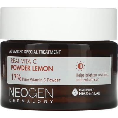 Real Vita C, puur vitamine C-poeder, citroen, 20G(0,7 oz)